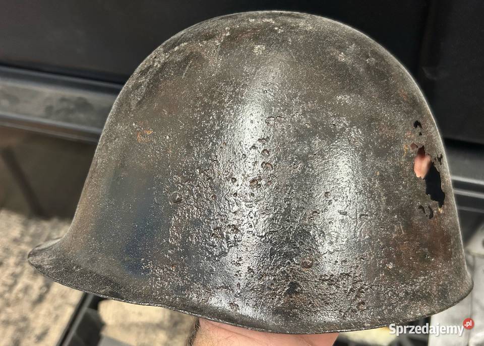 Hełm wz31 WP przedwojenny Militaria