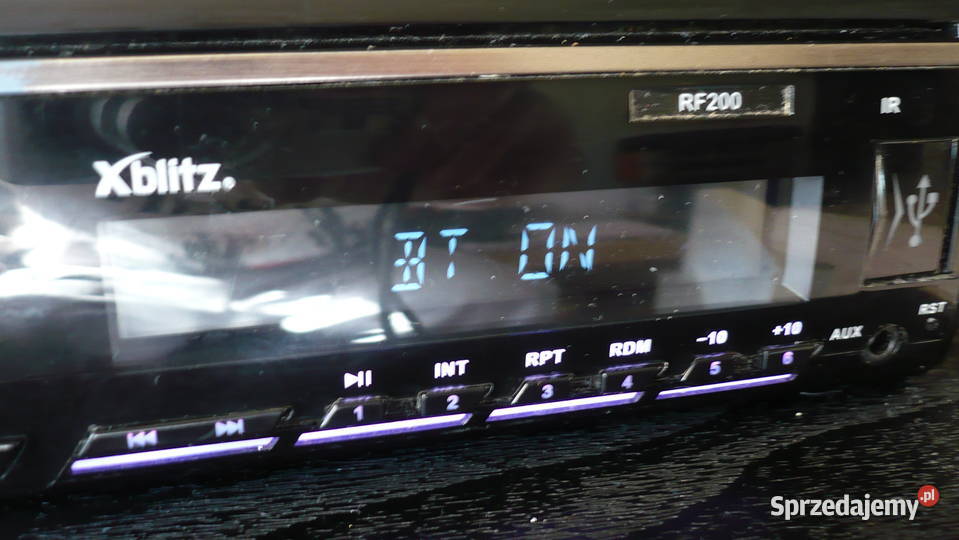 Radio samochodowe BT USB XBLITZ RF 200 Pioneer Łódź