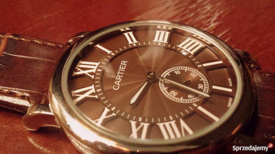 Zegarek Replika CARTIER Męski Elegancki dolnośląskie Świdnica