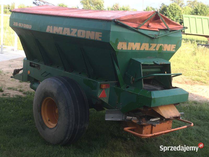 rozsiewacz nawozów wapna Amazone ZGB7000 Sierakowice