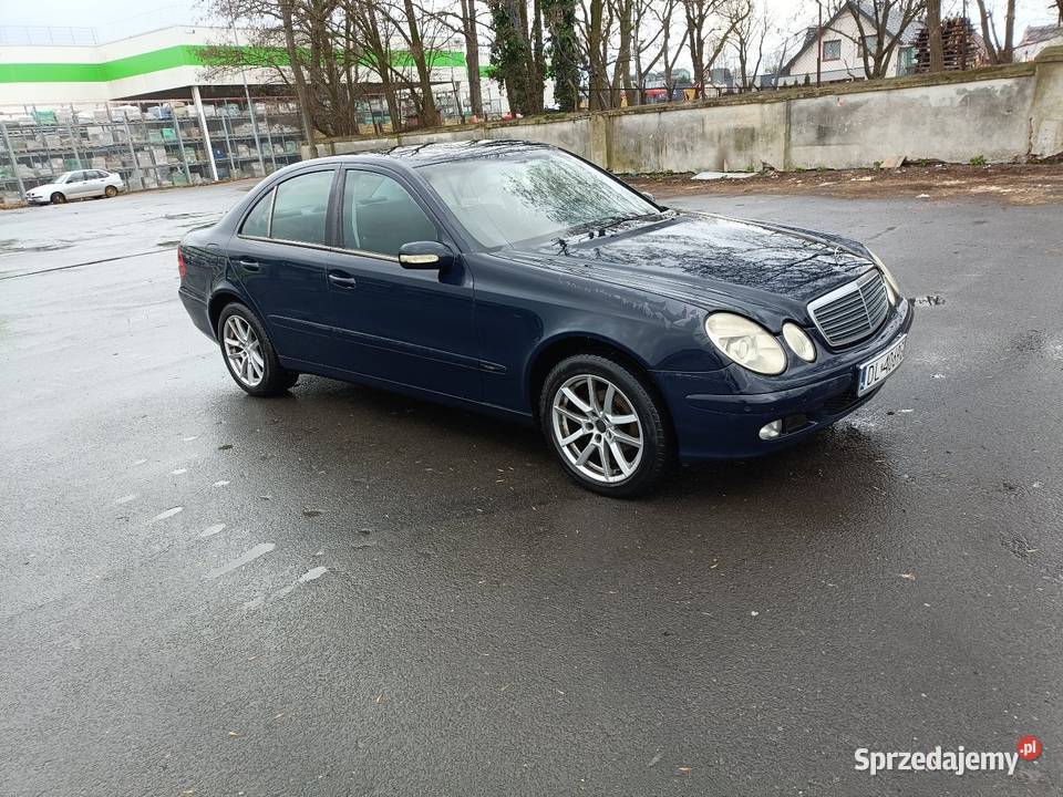Mercedes E klasa 27 CDI Automat Opłaty na łódzkie Sieradz