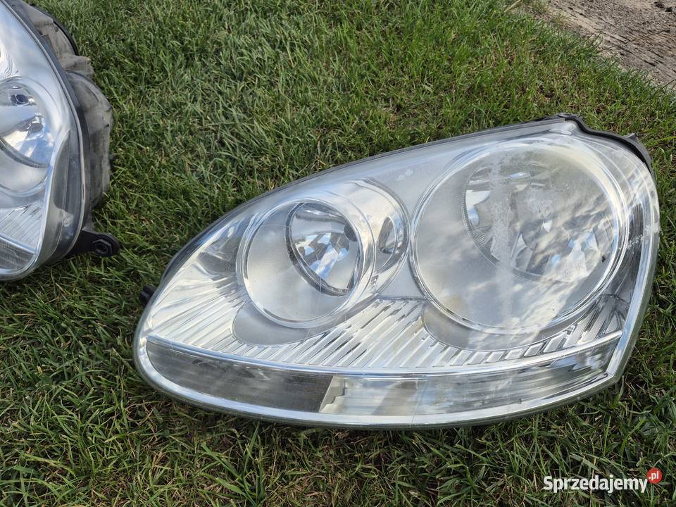 Lampy przednie golf v jetta Dobrodzień