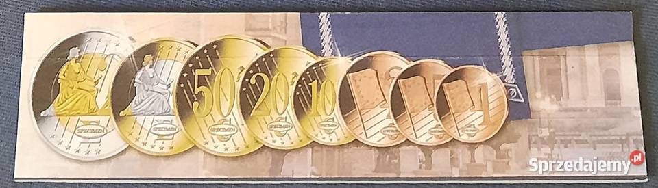 Zestaw Euro SPECIMEM Watykan sprzedam