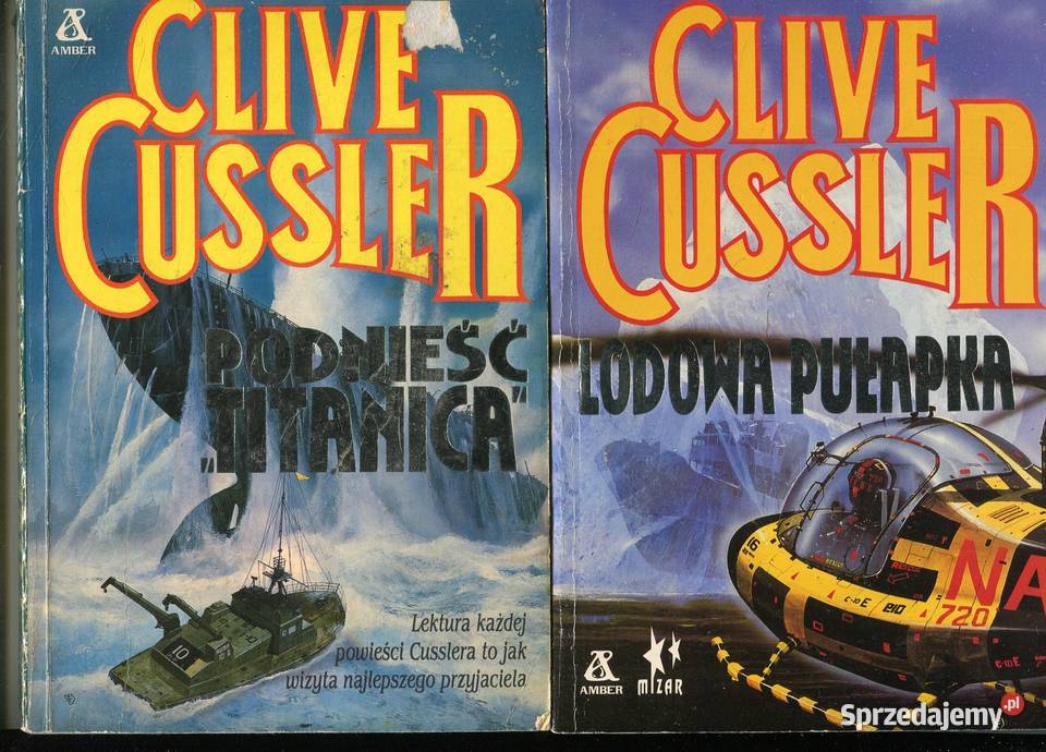 Podnieść Titanica Lodowa pułapka Clive Cussler Szczecin sprzedam