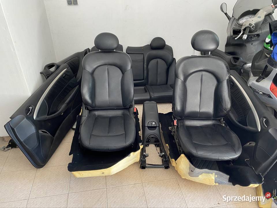 Clk w209 zaciski lampa siedzenia skóry Ziębice