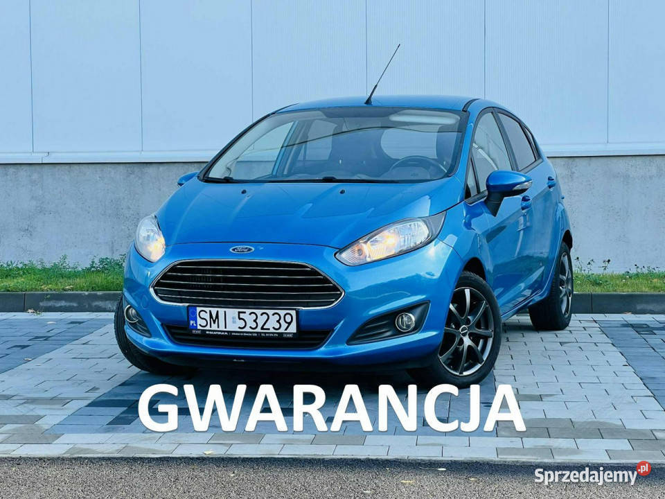 Ford Fiesta Ford Fiesta Mk7 FL 16 TDCi 95 2014 r garażowany Mikołów