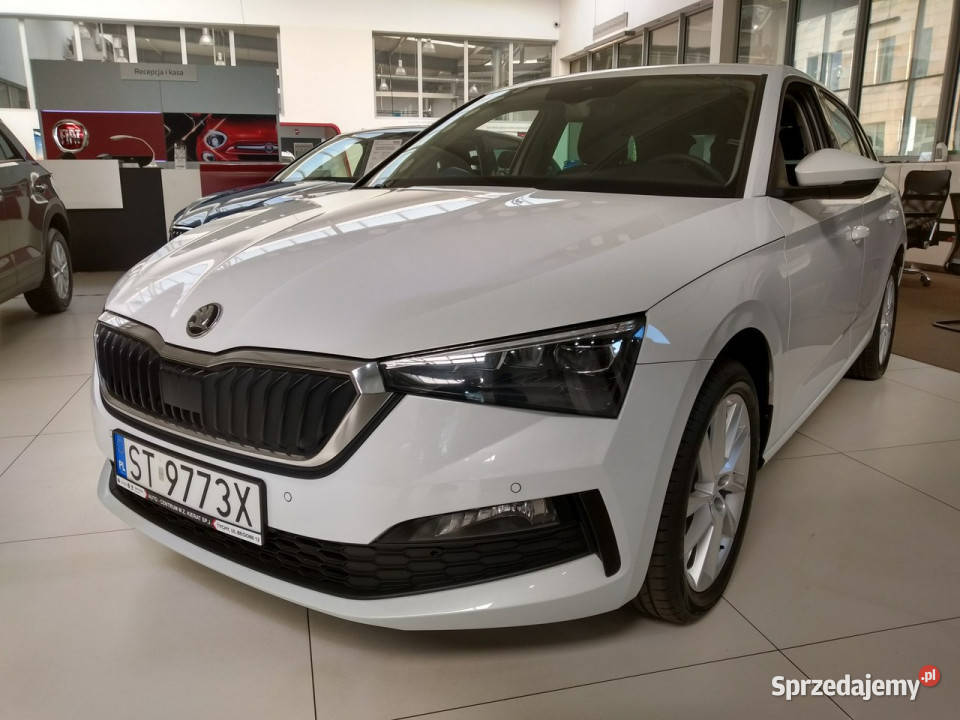 koda Scala 10 110 dsg kamera led acc podgrzewana czujnik zmierzchu Scala Tychy