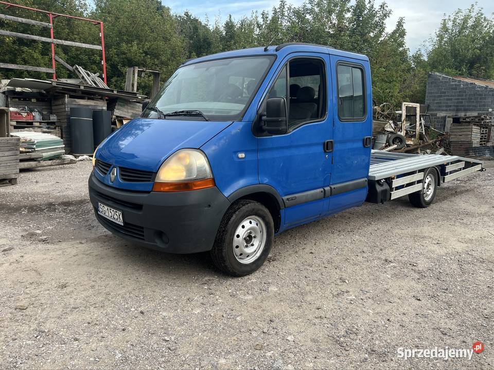 Renault Master 25DCI 120 Autolaweta Najazd radio małopolskie Miechów