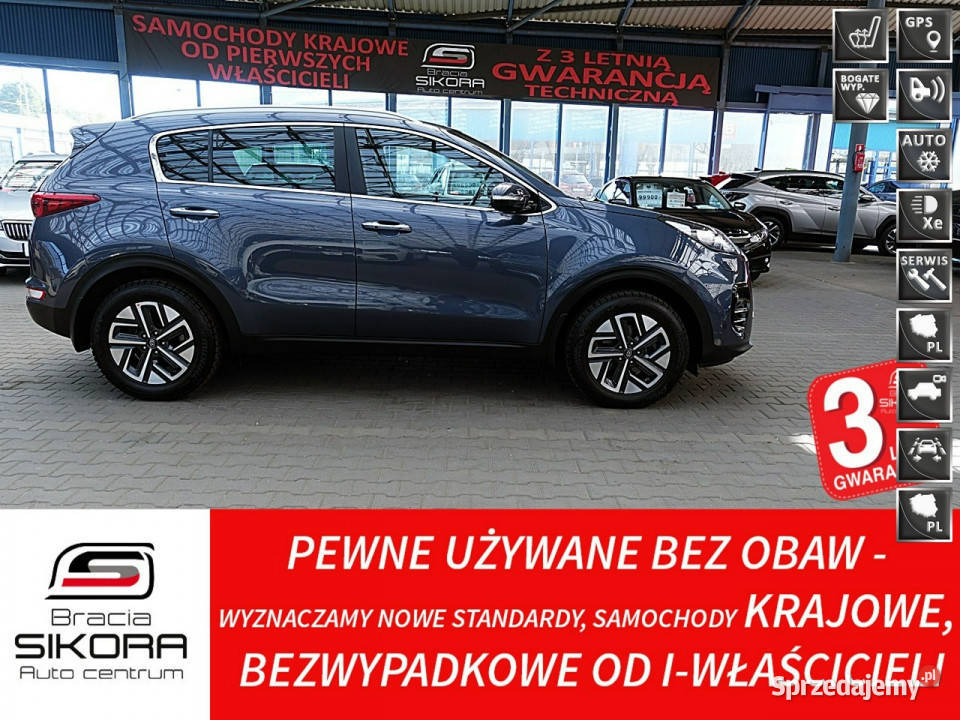 Kia Sportage SkóraNaviKameraLedPodgrz FOTELEKIER nieuszkodzony Mysłowice