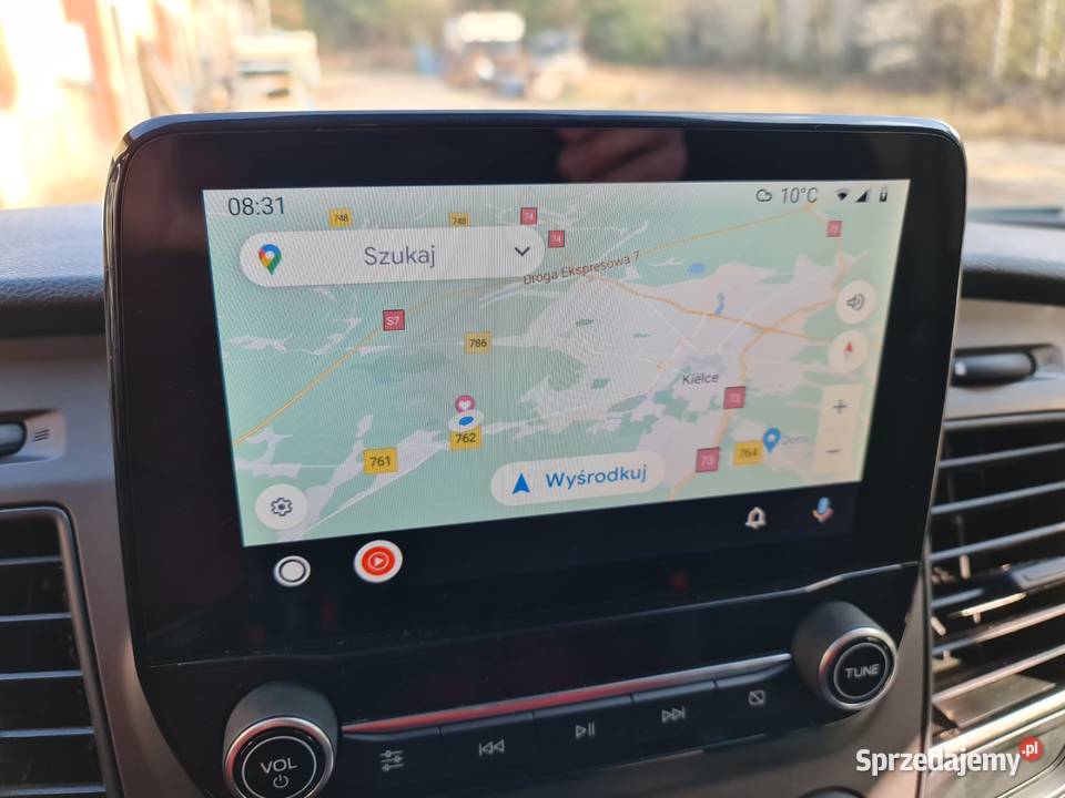 OKABLOWANIE konwersja TRANSIT z SYNC 25 1DIN na mazowieckie