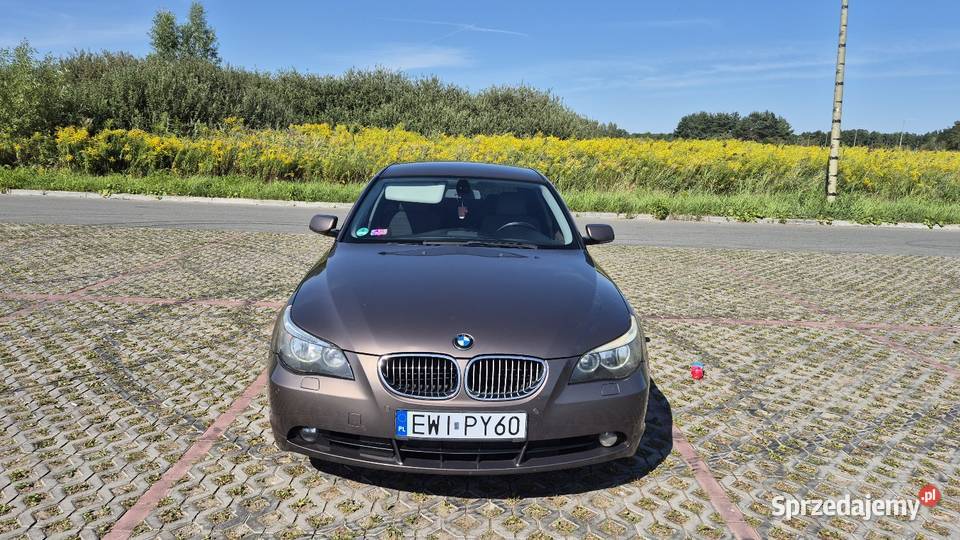 Sprzedam BMW 520i E60 2004r tempomat łódzkie Piotrków Trybunalski