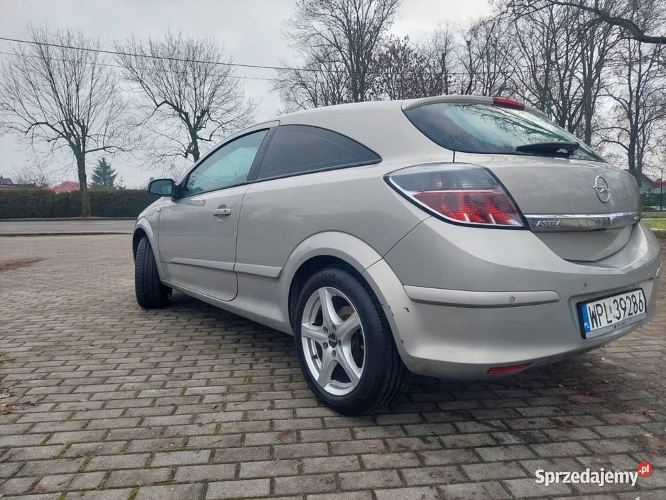 Opel Astra H GTC 14 90 LPG Klima Czujniki 2008r Choceń