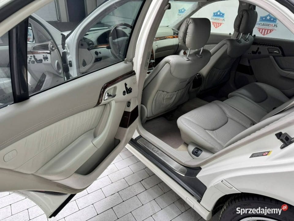 Mercedes S 600 Mercedes S 600 LONG Biały W12 365 biały