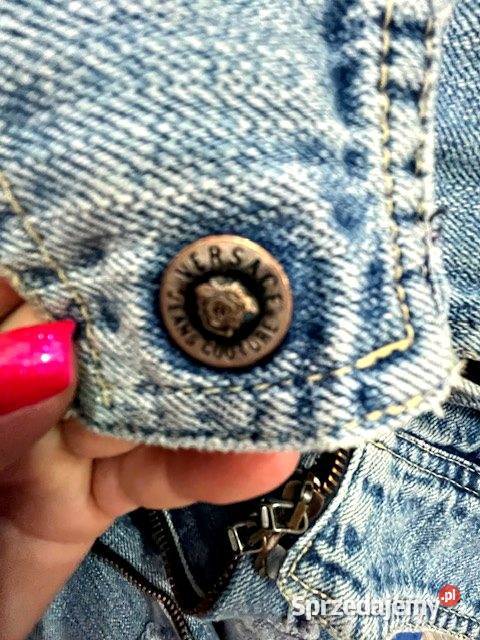 Versace Jeans Couture katana jeansowa bawełna