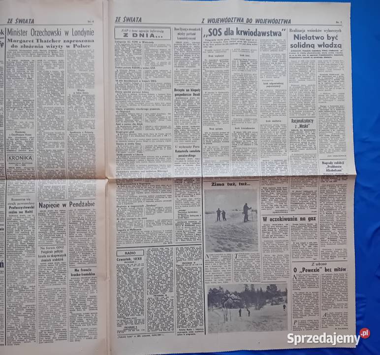 Trybuna Ludu 289 13448 10 grudnia 1987 r Koźminek