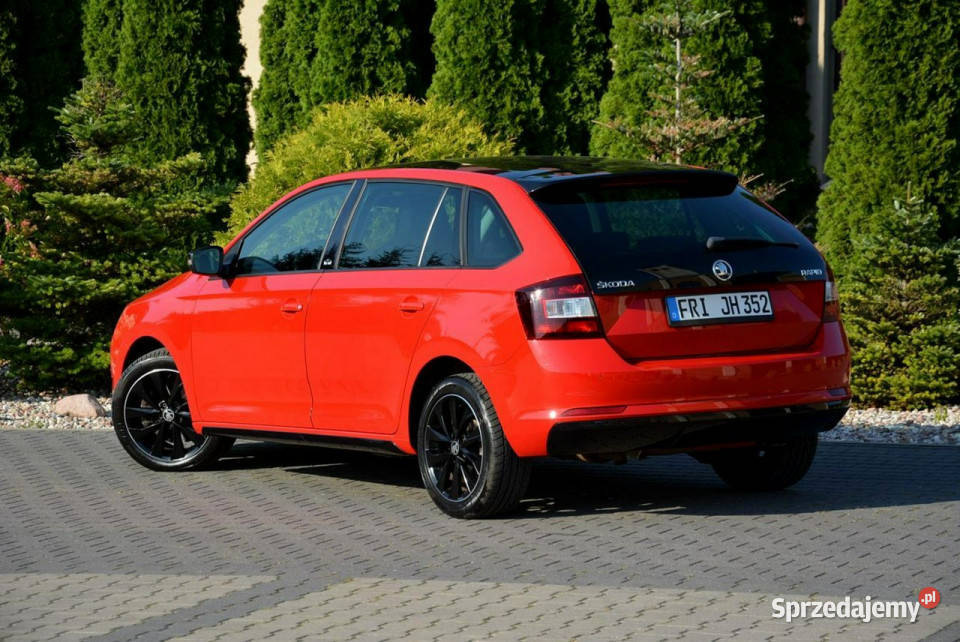 koda RAPID 12TSI 110 Monte Carlo Corrida Red mazowieckie Ostrów Mazowiecka