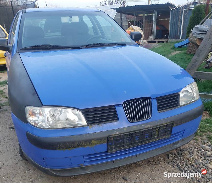 Seat ibiza 2001 14 16v auto z Niemiec Wrak Race Rok produkcji 2001 dolnośląskie Zgorzelec
