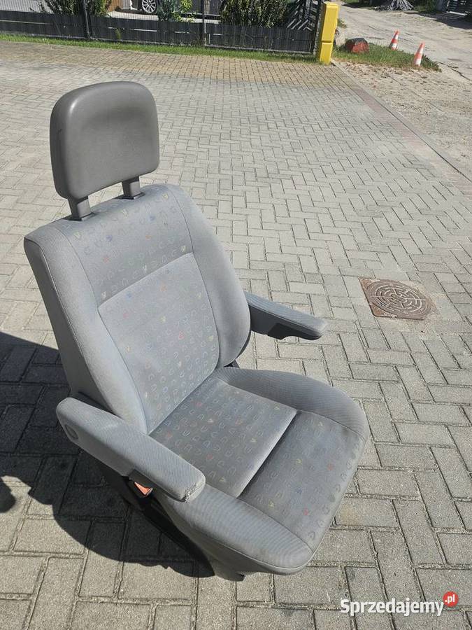 Vw t4 fotel siedzenie kierowcy z podłokietnikami