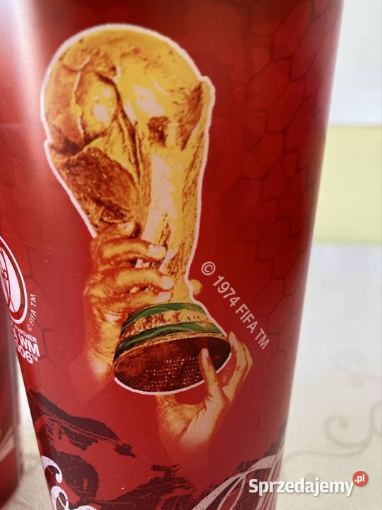 Kubki Coca Cola Vintage Mistrzostwa Świata śląskie Czerwionka-Leszczyny