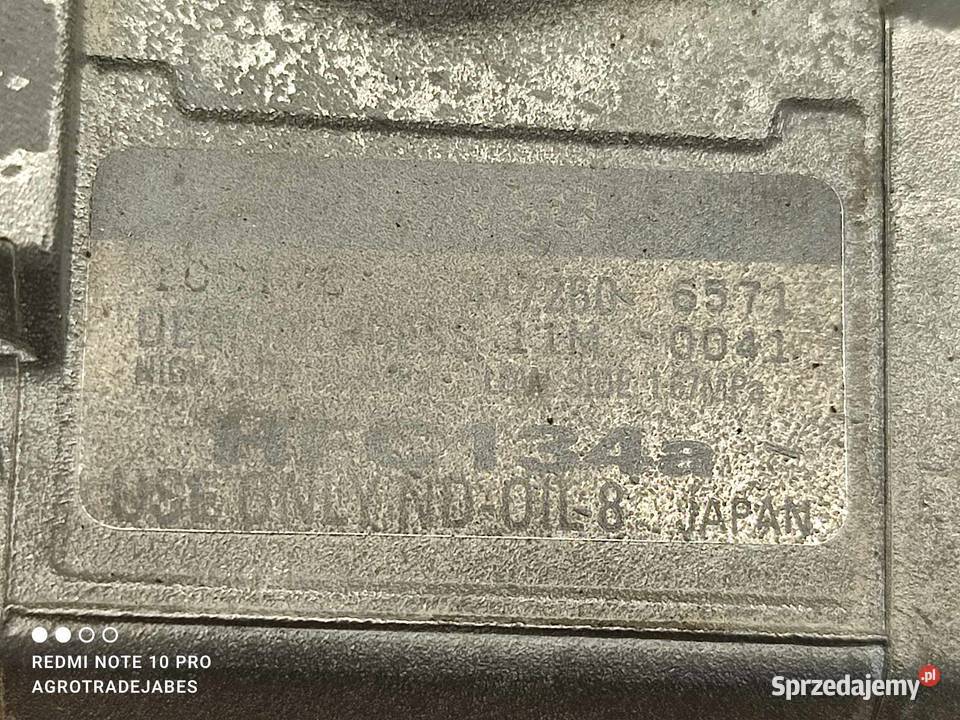 Sprężarka klimatyzacji Denso 165G931552020011 Wilkowo