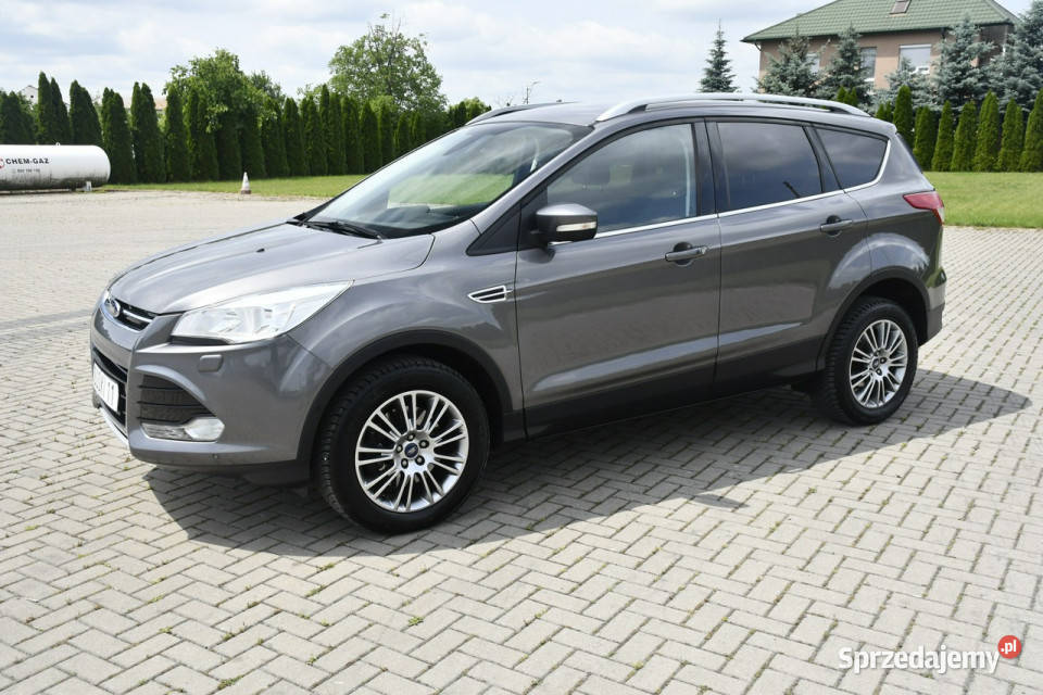 Ford Kuga 20tdci DUDKI11 SkóryElektrKlapa podgrzewane fotele Ford Kutno