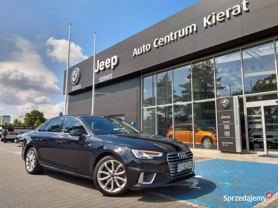 Audi A4 Avant samochód krajowy 2 KPL OPON czujnik deszczu A4 Samochody osobowe Tychy