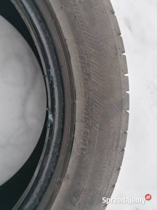 Opony letnie ATERNA 20555R16 wielkopolskie Mycielin sprzedam