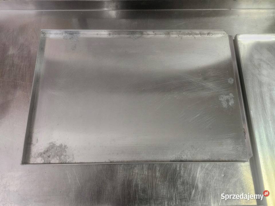 Blacha piekarnicza 3 ranty lita 60x40 aluminium Góra sprzedam