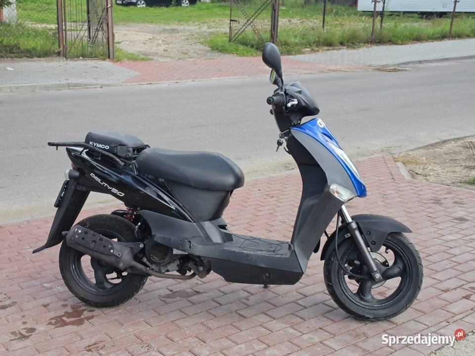Skuter Kymco Agility 50 4t kupiony w Polsce
