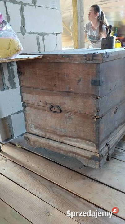 Sprzedam kufer zabytkowy odbiór osobisty podlaskie Samułki Duże