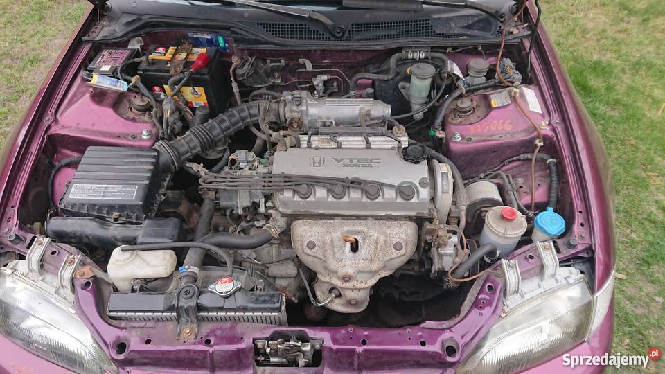 Honda Civic V ESI Coupe EJ1 16 VTEC welurowa tapicerka Kock