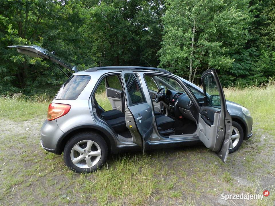 Suzuki SX4 I udokumentowany przebieg przyciemniane szyby Puszczykowo