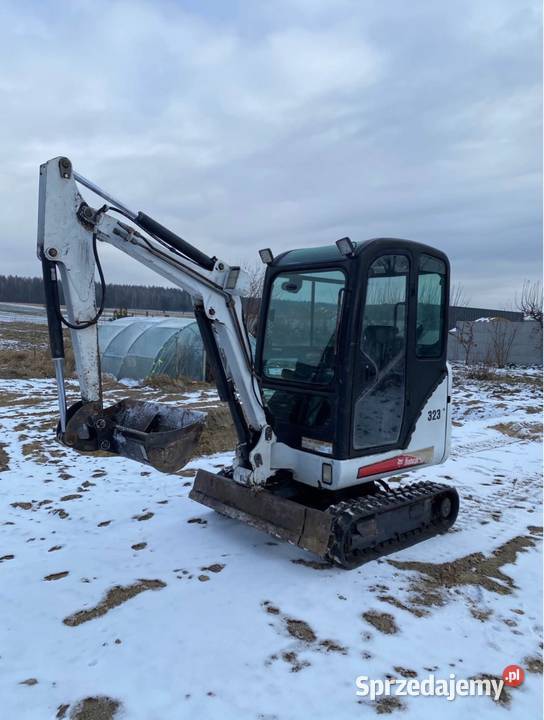 Minikoparka na doby bez operatora Bobcat 323 Pozostałe