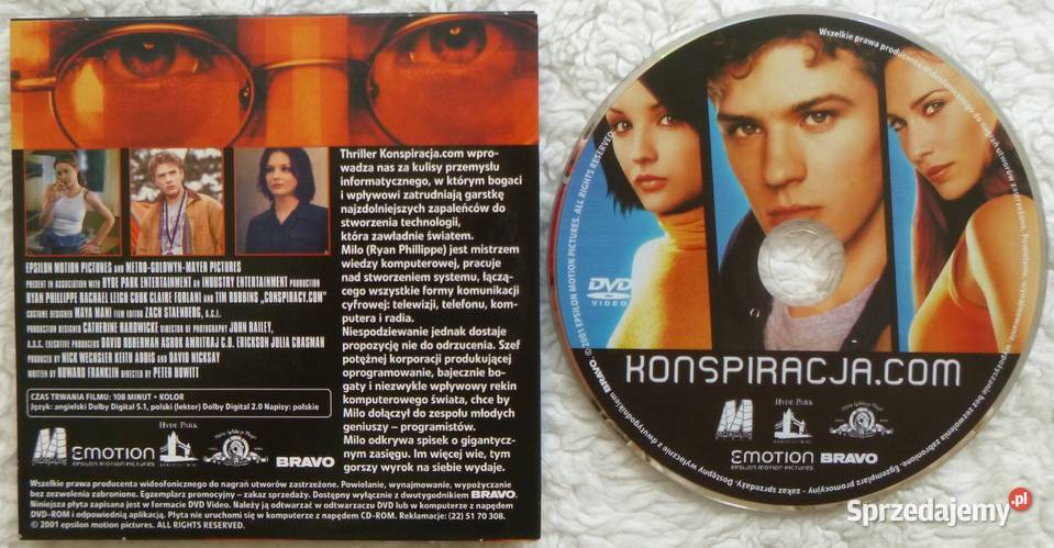 Film DVD Konspiracjacom Filmy Warszawa