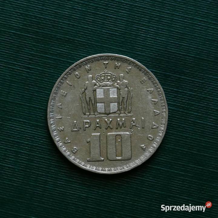 GRECJA 10 drachm 1959r Gliwice sprzedam