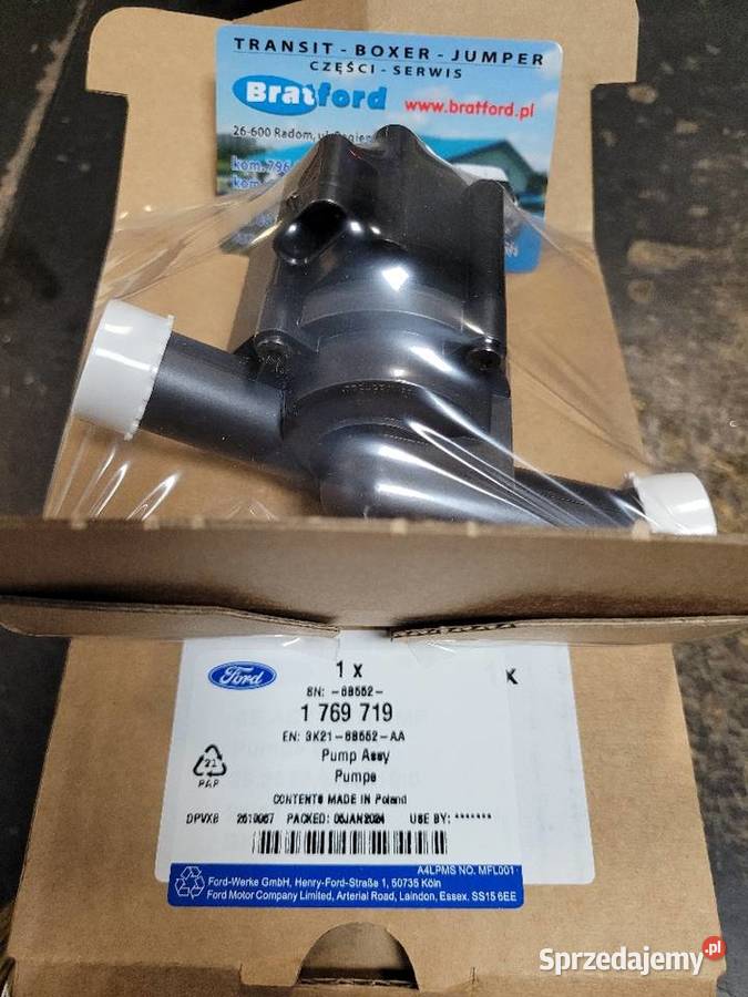 Pompa Webasto Ford Transit 1769719 BK218B552AA dostawcze
