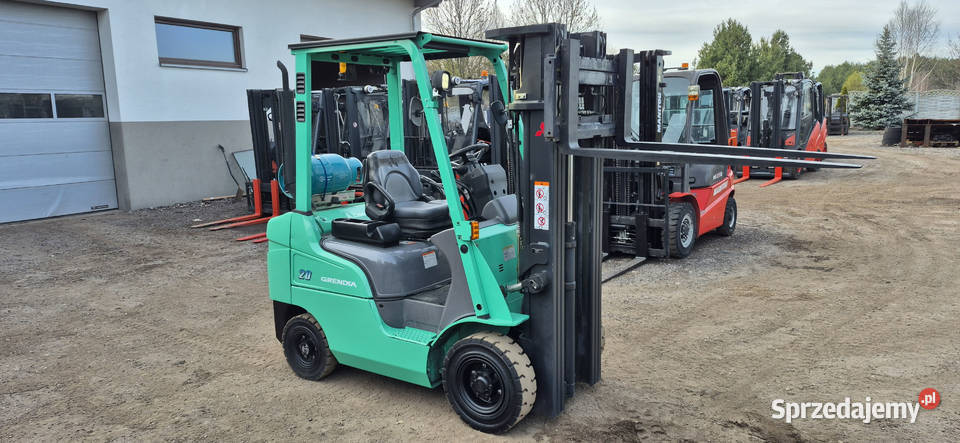 Wózek Widłowy MITSUBISHI FG20 Triplex 470m 3970 Małkinia Górna