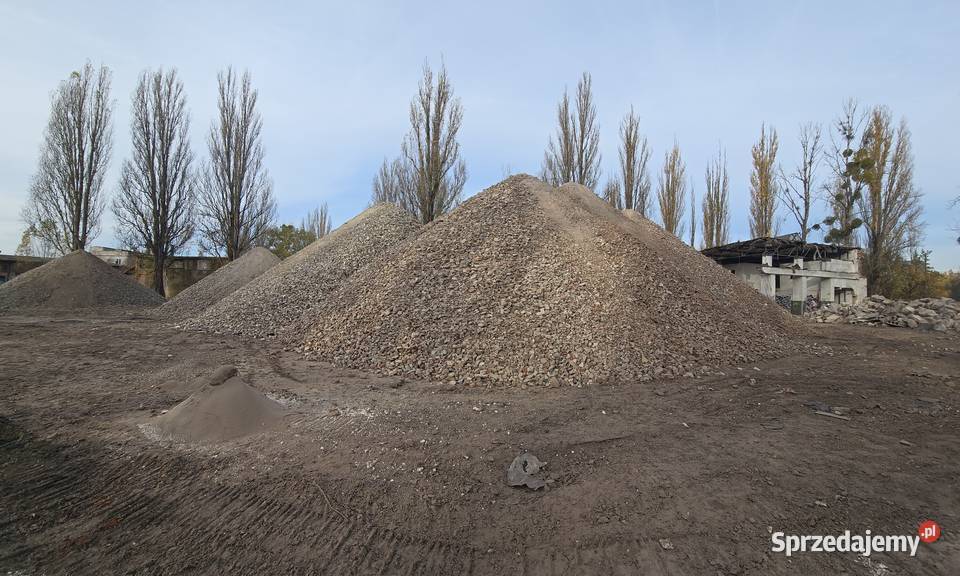 gruz ceglanobetonowy 063 mm wielkopolskie Nowy Tomyśl