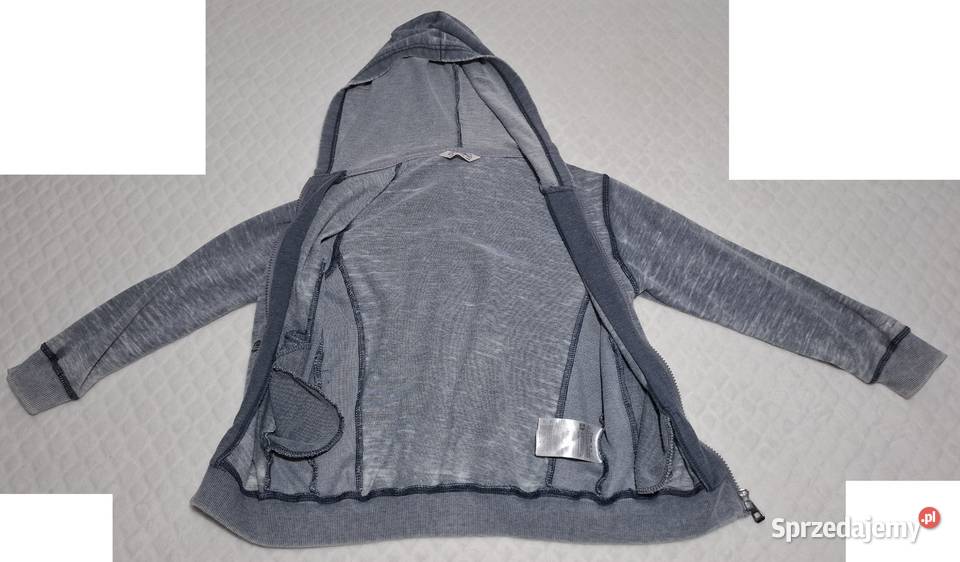 Bluza z kapturem długi rękaw cienka Coccodrillo Rozmiar 116 Czeladź