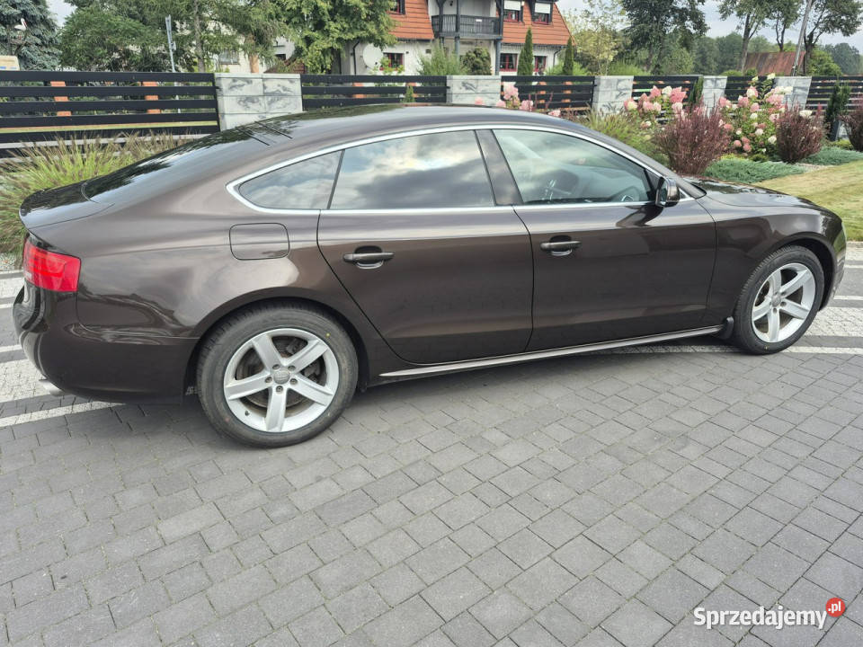 Audi A5 xenon led navi chromy ładny lift 8T nawigacja lubelskie