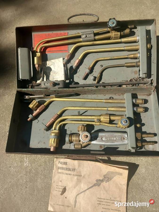 Zestaw palników do spawania i cięcia metalu Brzesko