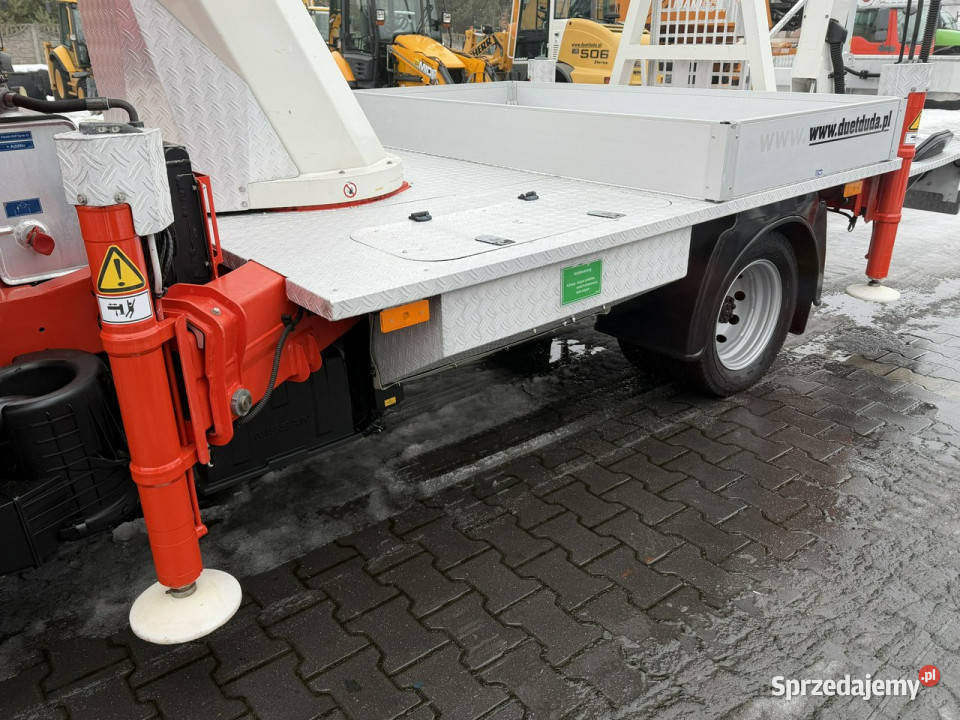 Nissan Cabstar Zwyżka Podnośnik Koszowy elektryczne szyby Widełki