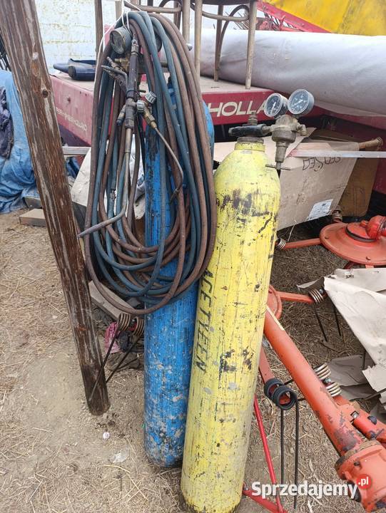 Komplet palników TlenAcetylen węże palniki Jastrzębia