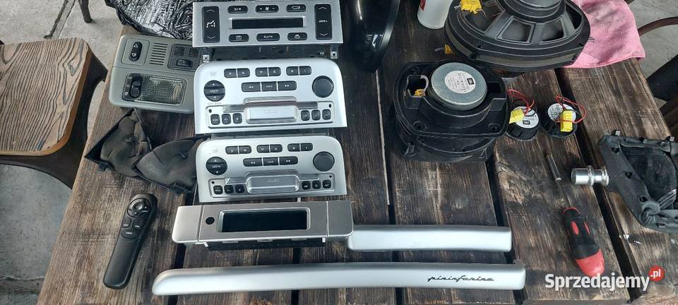 Radio CD wyświetlacz pilot panel klimy dekory Kalety