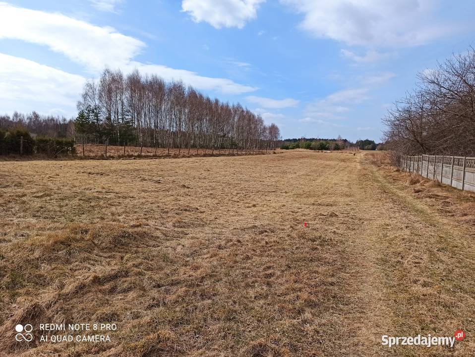 Sprzedam działki budowlane w Sadku 1000m2 1001m2 mazowieckie Szydłowiec