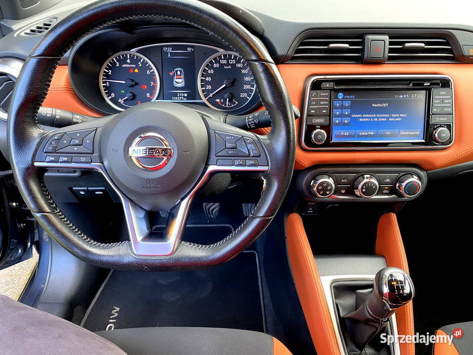 Nissan Micra 09 Turbo 90 2018 LED Bose Kamera 114800km lubelskie Łuków