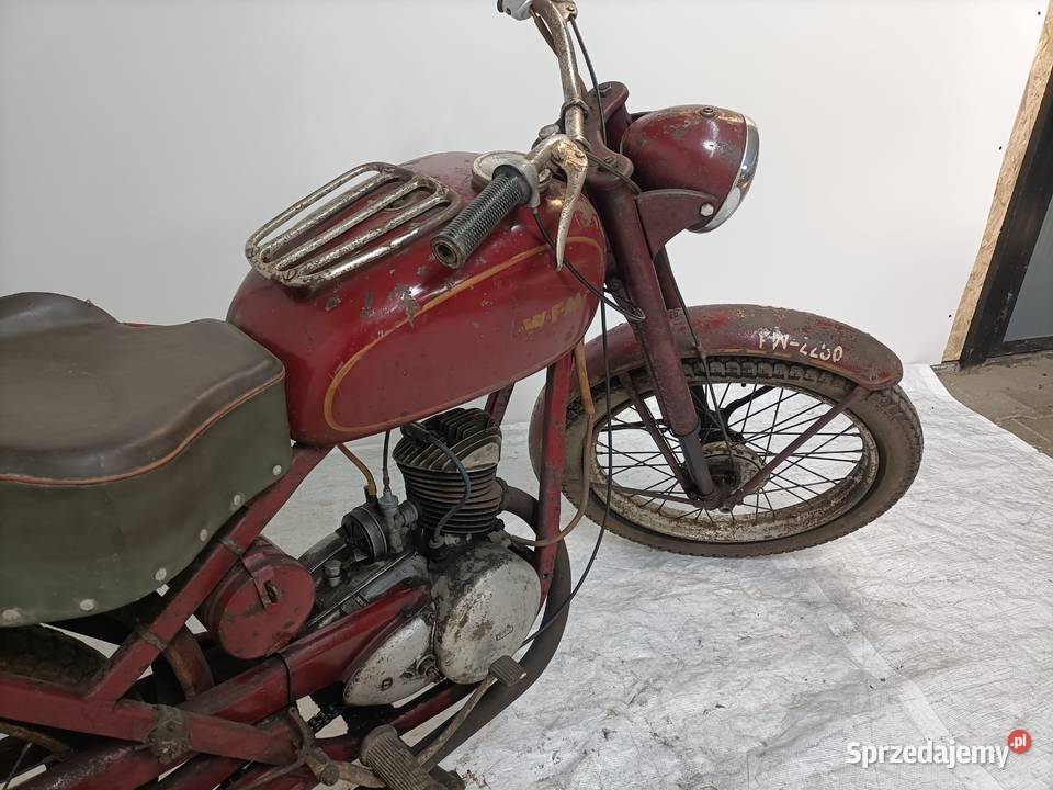 WFM 125 Wiśniowa 1956r oryginalny stan kujawsko-pomorskie Padniewko