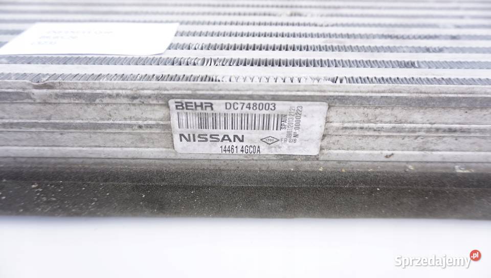 INTERCOOLER CHŁODNICA POWIETRZA INFINITI Q50 22D wielkopolskie Nowy Tomyśl