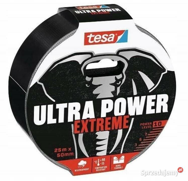 Tesa Ultra Power Extreme Taśma 10m x 50mm Bielsko-Biała