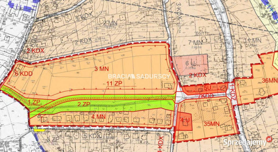 Do sprzedaży działka 7800m2 Kraków Józefa Nieruchomości